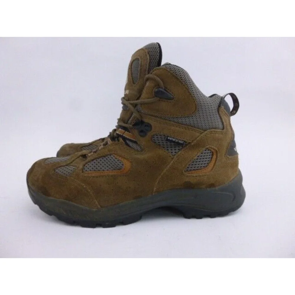 Vasque 7200 Breeze Boots Youth Size 6M Mid Ankle Hiking Waterproof Brown